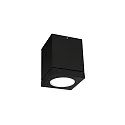 Outdoor LED Deckenleuchte TUBE 1.0, rund, IP65, 9.8W 3000K 36°, CRi >90, dimmbar, starr, schwarz