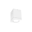 Outdoor LED Deckenleuchte TUBE CARRÉ 1.0, eckig, IP65, 9.6W 3000K 720lm 32°, CRi >90, dimmbar, starr, weiß