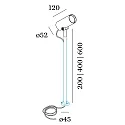 Wever & Ducré LED Outdoor Strahler STIPO OUTDOOR FLOOR PROJ 4.0 LED 3000K Q 7W 220-240VAC DIM CRI90, schwenkbar, bronze