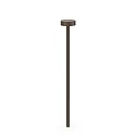 LED Außenleuchte POLA 2.0, IP65, 24V Plug&Play, 5W 2700K, CRi >90, 250cm Kabel + Erdspieß, schaltbar, bronze