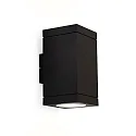 LED Außenwandleuchte TUBE CARRÉ WALL 2.0, eckig, IP65, 2-seitig (Up & Down), 19.7W 3000K 32°, CRi >90, dimmbar, schwarz