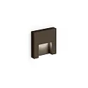 LED Outdoor Wandeinbauleuchte RETO OUTDOOR WALL REC 0.8 LED 3000K Q 3W 24V CRI90, bronze