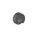 outdoor wall luminaire RETO ROUND WALL SURFACE OUTDOOR 0.8 round IP65, anthracite dimmable