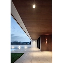 outdoor wall luminaire TRAM WALL 1.0 1-fold, cylindrical, dimmable IP65, bronze, mat dimmable