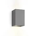 LED Außenwandleuchte BOX 4.0, IP65, Up&Down, 6W 3000K 2x200lm, Winkel verstellbar, dimmbar, dunkelgrau