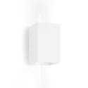 LED Außenwandleuchte BOX 4.0, IP65, Up&Down, 6W 3000K 2x200lm, Winkel verstellbar, dimmbar, weiß