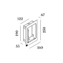 Wever & Ducré Accessory for ORIS 2.0 - flush mounted frame with flush mounted housing