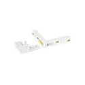 L-connector STREX 48V mechanical, surface-mounted version, left-right, white