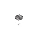 Wever & Ducré grid CENO FORT, black