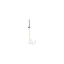 Optionaler Haken für Multi-Baldachin, für 6mm Dübel, Ø 0.5cm / H 9cm, Edelstahl, weiß