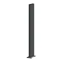 Zubehör für FIFTY FIFTY / SMILE / SWAY / PALOS - Sockel mit Aufbau-Montageplatte, 87cm, anthrazit