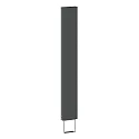 Zubehör für FIFTY FIFTY / SMILE / SWAY / PALOS - Sockel mit 10cm Bügel zum Einbetonieren, 87cm, anthrazit