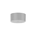 Deckenrosette, rund, 1-fach, exkl. Treiber, dimmbar, aluminium