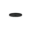 ceiling canopy 1-fold, black
