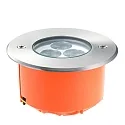 LED Outdoor luminaire Recessed spot, 5W, 30°, 4500K, 465lm, stainless steel, IP67