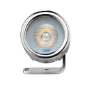 LED Aufbau-Scheinwerfer / Unterwasserleuchte, 20° Medium Spot, 1 POW-LED, 5W, IP68/IP69, Edelstahl, 6000K, 675lm