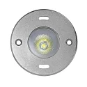 LED Underwater luminaire Recessed spot for wall and floor mounting, 4W, 25°, RGB, 4500K, 235lm, stainless steel, IP68