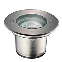 floor recessed luminaire 4.0071 round, swivelling, rotatable IP67, stainless steel dimmable