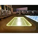 Wibre LED Outdoor luminaire Recessed spot for wall and floor mounting, 5W, 30°, RGB, stainless steel, IP67