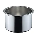 Recessed housing for swimming pool spot, installation Ø 18,3cm, stainless steel