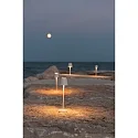 Zafferano LED Akku-Tischleuchte POLDINA MICRO, Ø 7cm, 1,8W, 2200-3000K, weiß