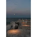 Zafferano LED Akku-Tischleuchte POLDINA MICRO, Ø 7cm, 1,8W, 2200-3000K, weiß