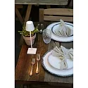 Zafferano LED Akku-Tischleuchte POLDINA MICRO, Ø 7cm, 1,8W, 2200-3000K, weiß
