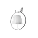 LED Akku-Hängeleuchte POLDINA mit Wandhaken, 2,2W, 2200K/2700K/3000K, 130-150lm, weiß