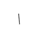 LED Leuchte PENCIL SMALL, 46cm, IP65, mit Touch-Dimmer, dunkelgrau