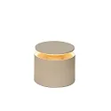 LED Akku-Tischleuchte PUSH-UP TAVOLO PRO, IP54, 2.2W, 2200/27000/3000K, Kopf versenkbar, mit Touch-Dimmer, sand