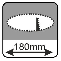 Was sagt die Information Ma&szlig;e der Einbau&ouml;ffnung aus?