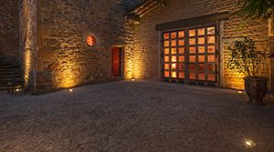 Floor recessed luminaires