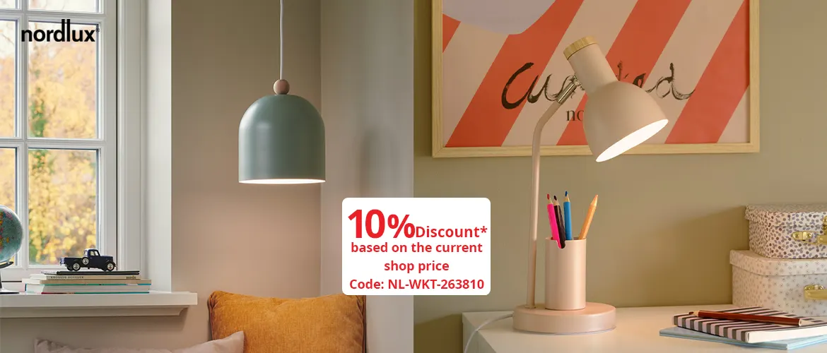 Lamps for children’s and teenagers’ bedrooms from NORDLUX
