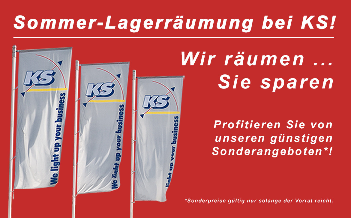 Lagerr&auml;umung zu Schn&auml;ppchenpreisen