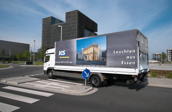 KS Delivery service: Luminaires from Essen