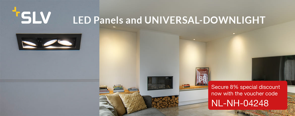 LED Panels und Universal-Downlight