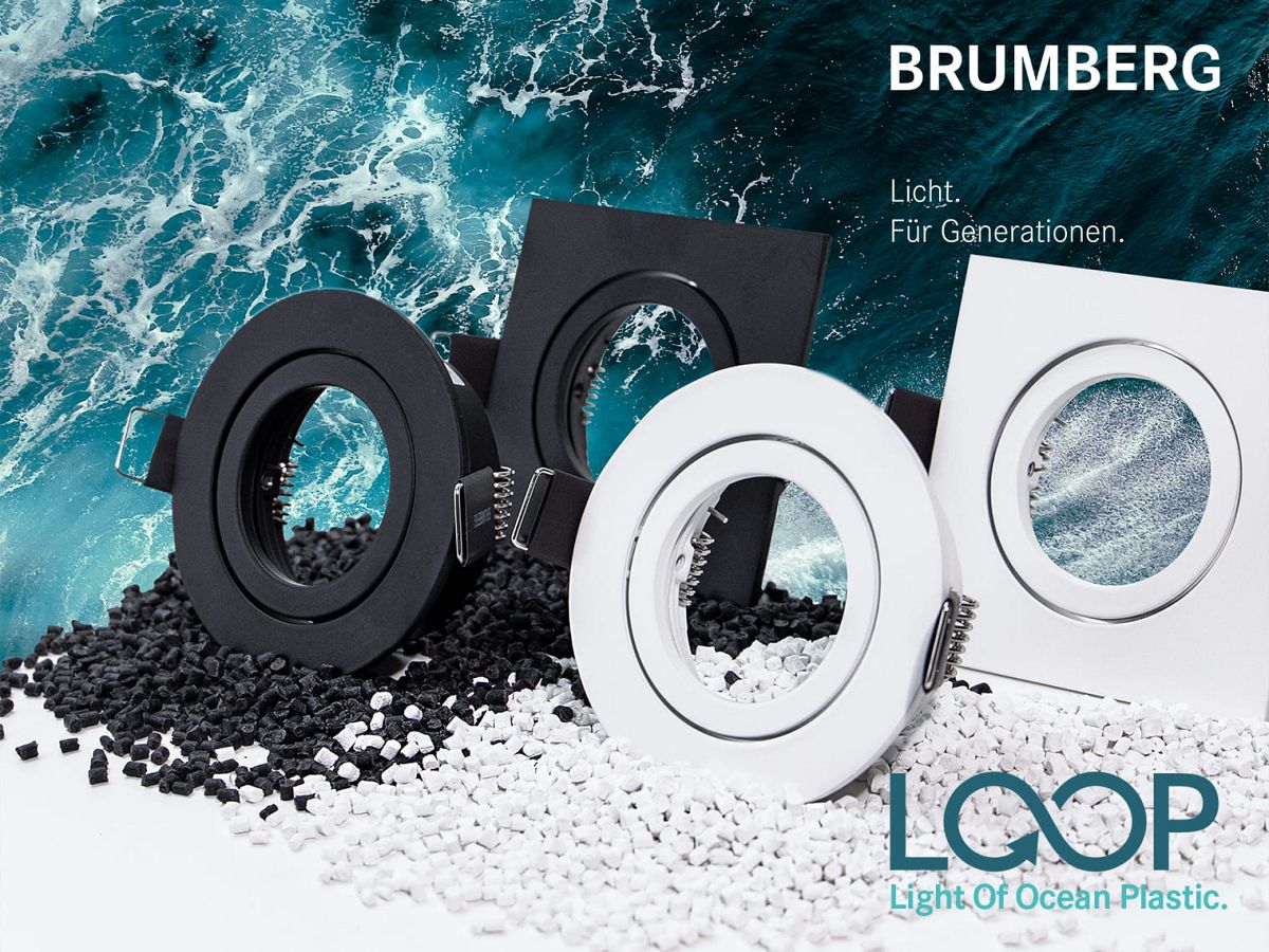 BRUMBERG - &bdquo;LOOP&ldquo; Recycling Leuchten