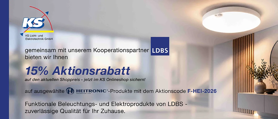 HEITRONIC – Lichtlösungen für Innen- und Außenbereiche