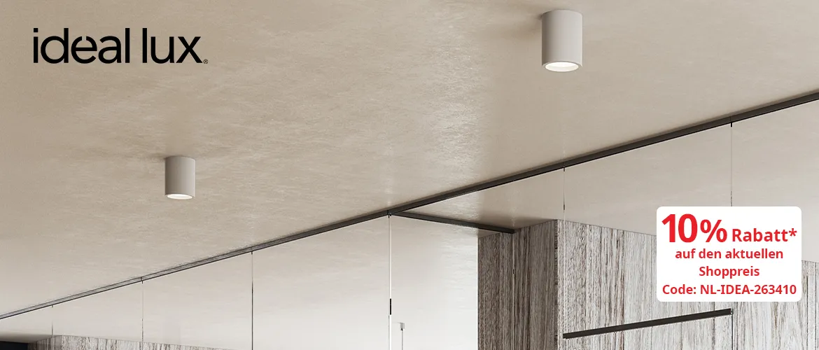 Italienisches Lichtdesign - Neuheiten & Topseller von IDEAL LUX