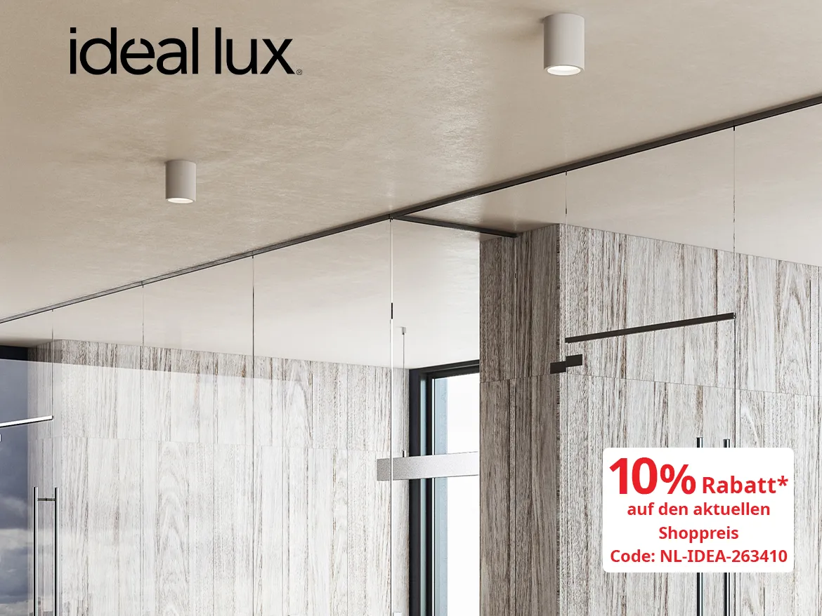 Italienisches Lichtdesign - Neuheiten & Topseller von IDEAL LUX