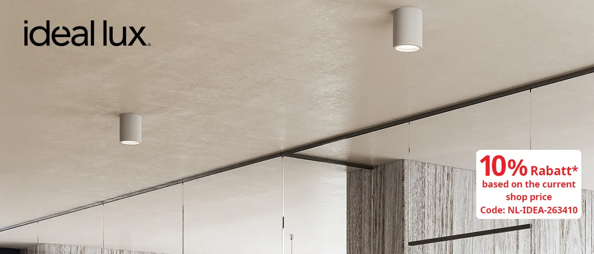 Italian lighting design – new arrivals & bestsellers from IDEAL LUX
