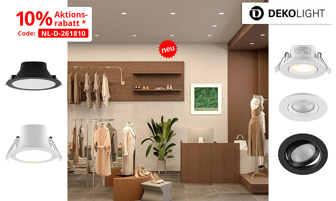 ACRUX PRO + SURTUR Deckeneinbaustrahler