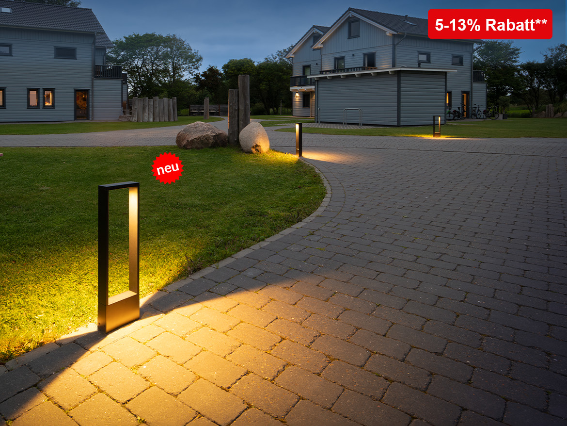 Outdoor-Neuheiten von SLV entdecken und Aktionspreise sichern