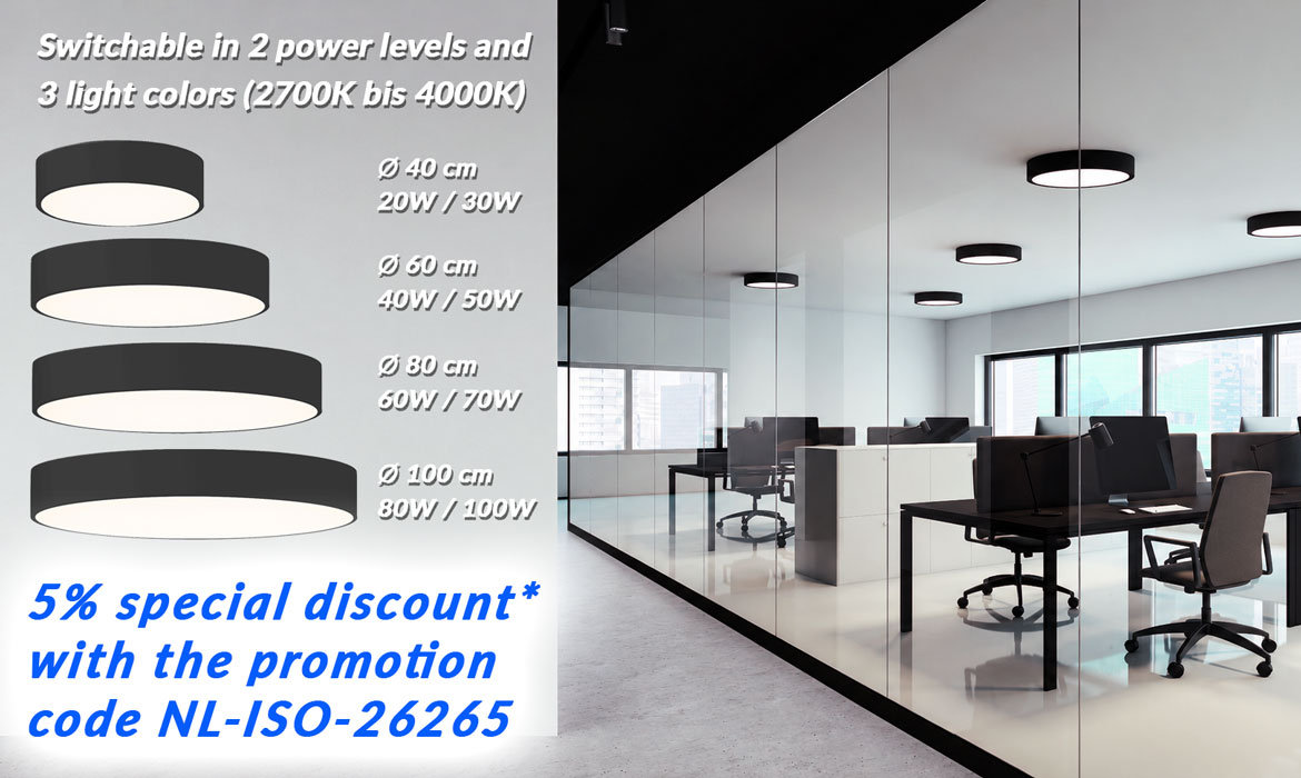 LED-Ceiling luminaires