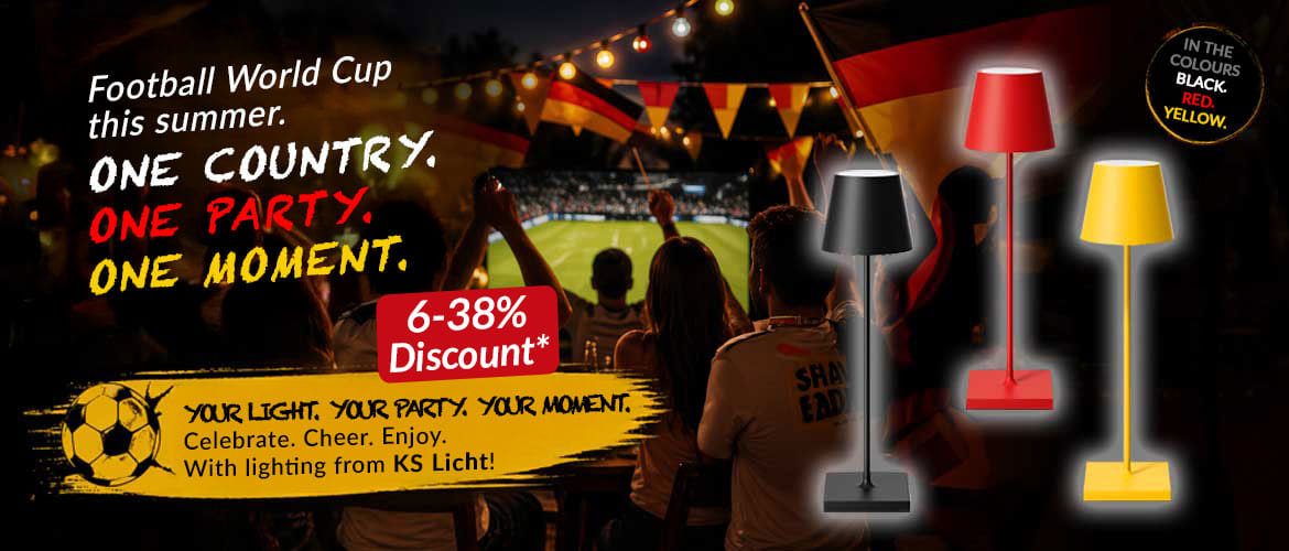 Summer, the World Cup & that outdoor vibe: lighting ideas for gardens, patios & beer gardens
